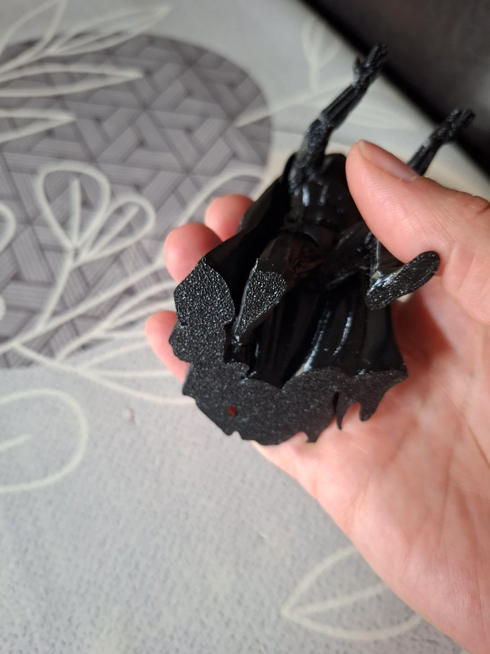 Porte-stylo Dark Vador imprimé en 3D – Noir – Décoration bureau – photo 6